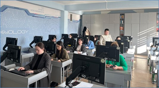 ОҚЫТУШЫЛАРДЫҢ  IT ҚҰЗЫРЕТТІЛІКТЕРІНЕ МОНИТОРИНГ ЖАСАУ МАҚСАТЫНДАҒЫ ОЛИМПИАДА
